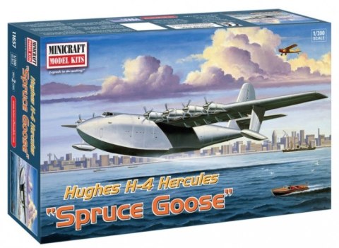 Model plastikowy - Samolot (hydroplan) Huges H-4 Hercules "Spruce Goose" - Minicraft