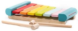 Drewniane kolorowe cymbałki instrument dla dzieci