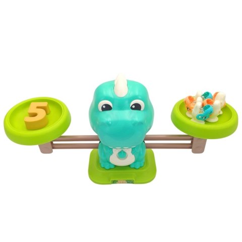 Waga Szalkowa Równoważnia Gra Łowienie Dinozaurów Rybek Nauka Liczydło