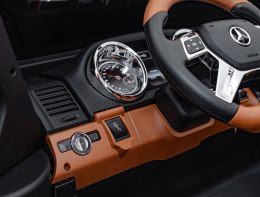 max 100kg 180W Auto na akumulator  Mercedes Benz MAYBACH G650 STRONG Biały