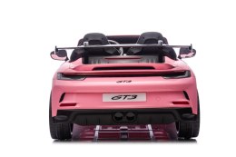 4x200W Auto samochód na akumulator  Porsche 911 GT3 Różowy MP4