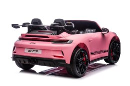 4x200W Auto samochód na akumulator  Porsche 911 GT3 Różowy MP4