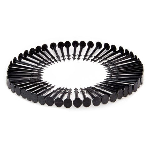 Agrotkanina ogrodowa 1,6 m x 50 m 90 g/m2 + 50 szpilek Plonos - czarna