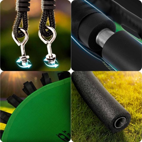 Huśtawka bocianie gniazdo Neo-Sport Swingo 120 cm