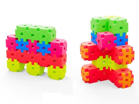 Klocki WAFLE MEli Basic Neon Travel Box 500 50091 ZA5666