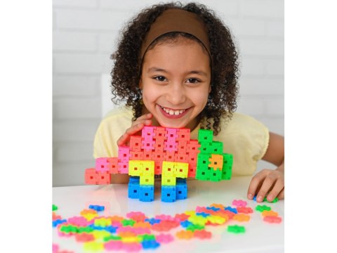 Klocki WAFLE MEli Basic Neon Travel Box 500 50091 ZA5666