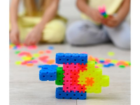 Klocki WAFLE MEli Basic Neon Travel Box 500 50091 ZA5666