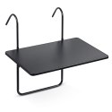 Wytrzymały stolik balkonowy 60x43cm składany Sofotel SO-982 czarny