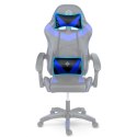 Fotel gamingowy Sofotel Draknor czarno-niebieski