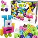 Kolorowe Klocki Cube Pink Meli 100elementów ZA5667