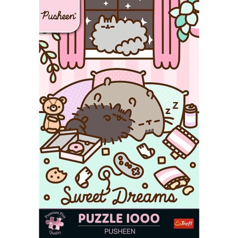 Puzzle - 1000 Premium Plus - Pusheen - PusheenFSC Mix 70% - 12080