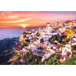 Puzzle - 1000 - Zachód słońca nad Santorini - 500 px - 10435