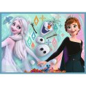 Puzzle - 4w1 (12, 15, 20, 24) - Niezwykły świat Frozen - Disney Frozen 2 - 34381
