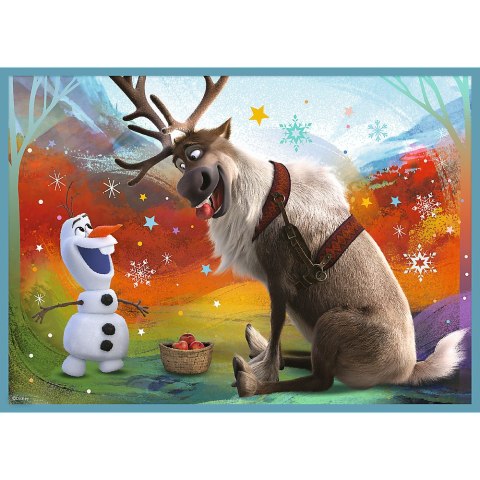 Puzzle - 4w1 (12, 15, 20, 24) - Niezwykły świat Frozen - Disney Frozen 2 - 34381