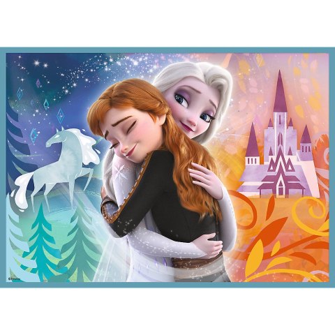 Puzzle - 4w1 (12, 15, 20, 24) - Niezwykły świat Frozen - Disney Frozen 2 - 34381