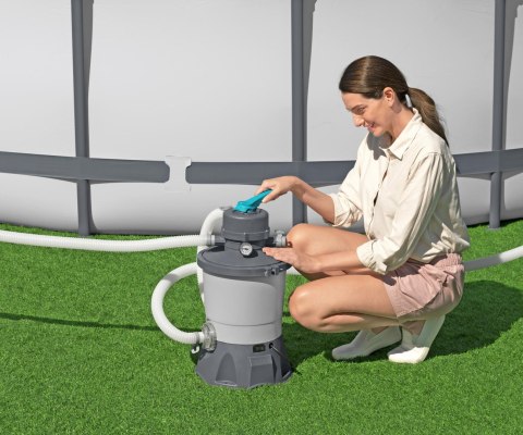 Bestway 58515 Pompa filtrująca piaskowa Flowclear 3596l Bestway 58515 Pompa filtrująca piaskowa Flowclear 3596l