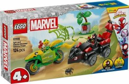 LEGO 11198 SPIDAY Pościg Spina za Electro w dinopojeździe