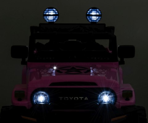 Milly Mally Pojazd na akumulator Toyota FJ Cruiser Pink