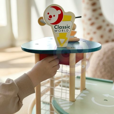 Wielopoziomowy Parking Auta Helikopter Dystybutor Myjnia + Akc.