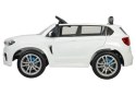 Auto na akumulator BMW X5 M Białe