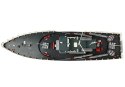 Statek Kuter Torpedowy Zdalnie Sterowany R/C 1:115 2.4G Czerwony