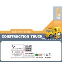 WOOPIE Duża Żółta Laweta City Truck Efekty Dźwiękowe i Świetlne
