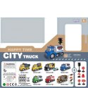 WOOPIE Śmieciarka CITY TRUCK Efekty Dźwiękowe i Świetlne