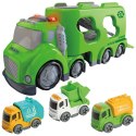 WOOPIE Zielona Laweta City Truck Efekty Dźwiękowe i Świetlne