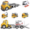 WOOPIE Żółta Laweta City Truck Efekty Dźwiękowe i Świetlne