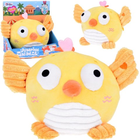 Pluszowa interaktywna piłka ptak KURA Nagrywa gra melodyjki wibruje ZA5575