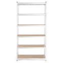 Regał magazynowy 222x110x50 cm stal galwanizowana 6 półek 1050 kg ModernHome