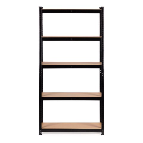 Regał metalowy magazynowy 180x90x30 cm do garażu piwnicy 5 półek 875 kg ModernHome