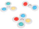 Kolorowy Fidget Spinner Zabawka sensoryczna antystresowa dla dzieci