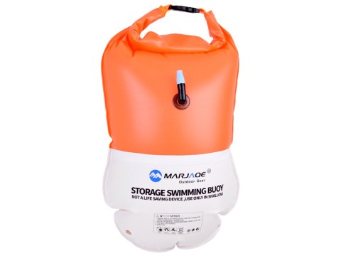 Dmuchana Bojka Asekuracyjna do Pływania Suchy Dry Bag 10L SP0827