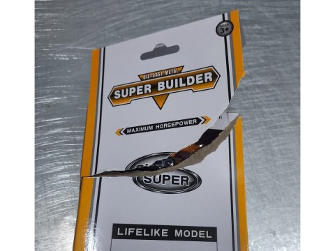 Metalowe Pojazdy Budowlane, Auta, Resoraki 5 Sztuk Zestaw Przecena 2