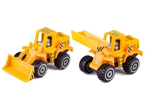 Metalowe Pojazdy Budowlane, Auta, Resoraki 5 Sztuk Zestaw Przecena 2