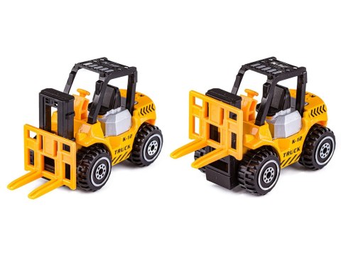 Metalowe Pojazdy Budowlane, Auta, Resoraki 5 Sztuk Zestaw Przecena 2