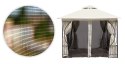 Moskitiera do pawilonu ogrodowego 3x3 m siatka z zamkami błyskawicznymi MultiGarden