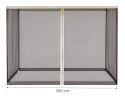 Moskitiera do pawilonu ogrodowego 3x3 m siatka z zamkami błyskawicznymi MultiGarden