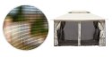 Moskitiera do pawilonu ogrodowego 3x4 m siatka z zamkami błyskawicznymi MultiGarden