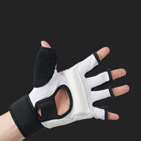 Rękawiczki Sportowe Do Takewondo Etui Białe Rozmiar XS