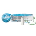 Basen ogrodowy stelażowy 457 x 107 cm 12w1 INTEX 26724