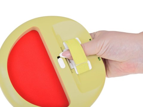 Zestaw sportowy - gra zręcznościowa Wyrzutnia ŻABA + 4 piłki ZA5604