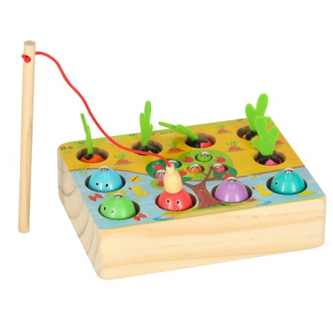 Gra magnetyczna łowienie rybek insektów warzyw