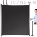 Markiza boczna tarasowa LUARO parawan zwijana 160 x 300 cm