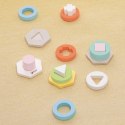 CLASSIC WORLD Sorter Montessori Kształtów i Kolorów Układanka Wieża