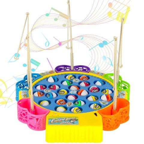 Gra rodzinna rybki łowienie 24 rybek