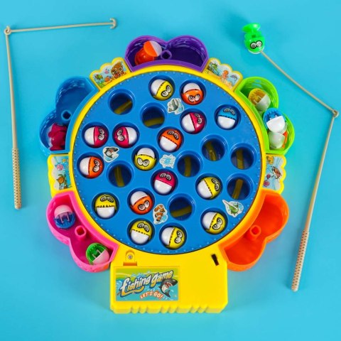 Gra rodzinna rybki łowienie 24 rybek