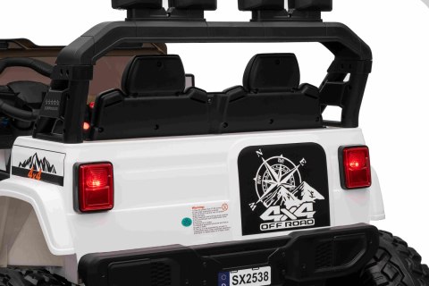 960W 24V jeep auto na akumulator Extreme Sport 4x4  Biały
