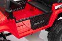 960W 24V jeep auto na akumulator Extreme Sport 4x4  Czerwony